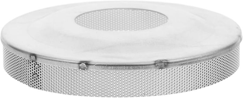 Commercial Cotton Candy Machine Cover Stainless Steel Mesh Sugar Dispenser 10.2cm - Image 1